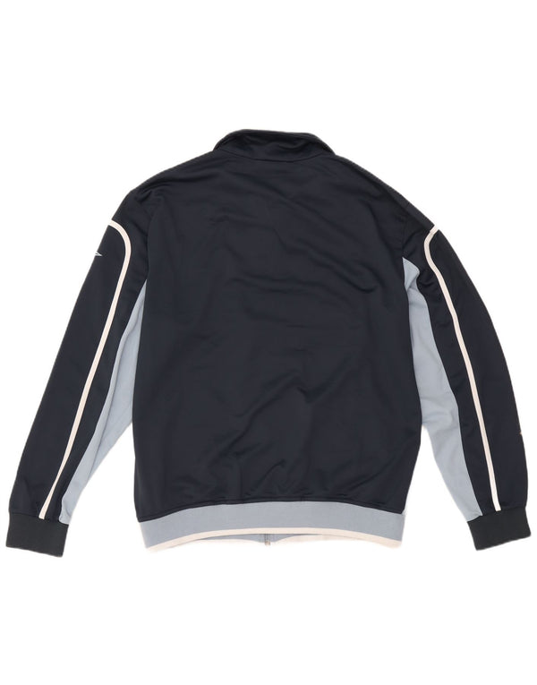 Jaqueta feminina Umbro UK 18 XL azul marinho colorblock poliéster