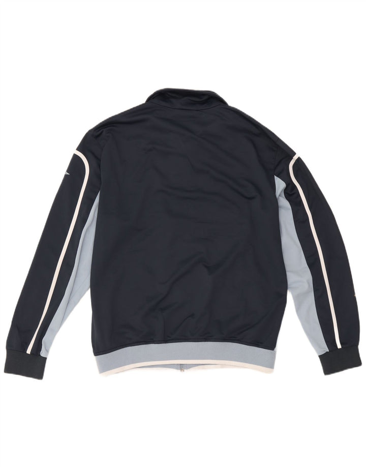 Jaqueta feminina Umbro UK 18 XL azul marinho colorblock poliéster