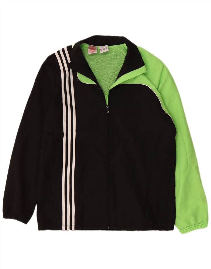Jaqueta Adidas Meninos Treino Top 15-16 Anos Preto Colorblock Poliéster