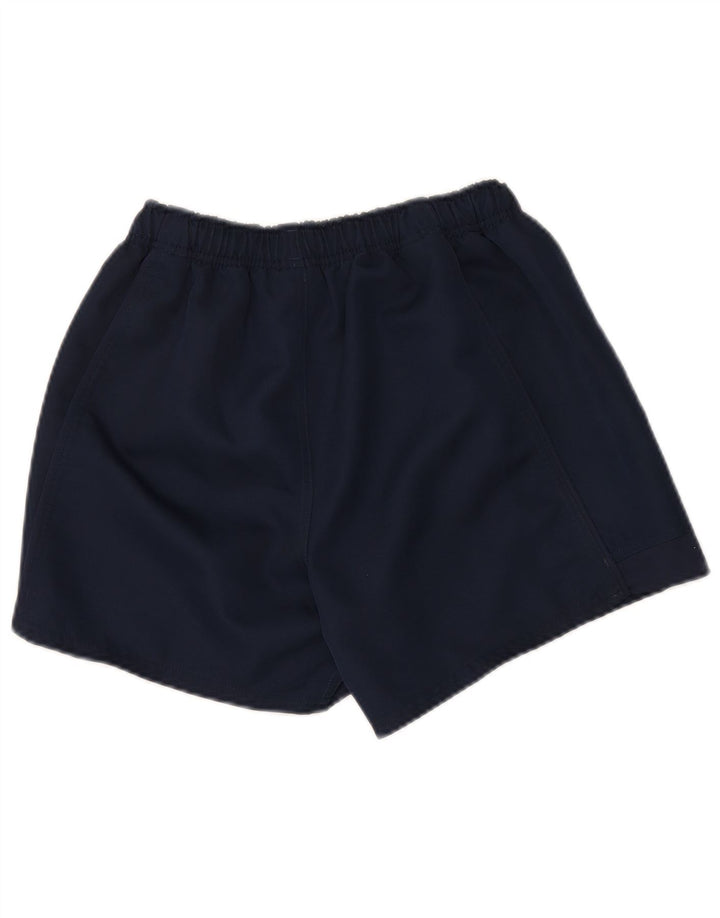 Shorts esportivos masculinos Canterbury poliéster azul marinho médio