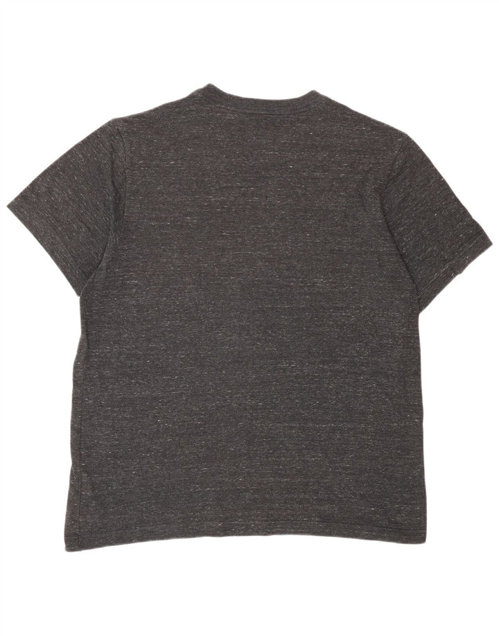 Camiseta masculina Nike grande algodão manchado cinza