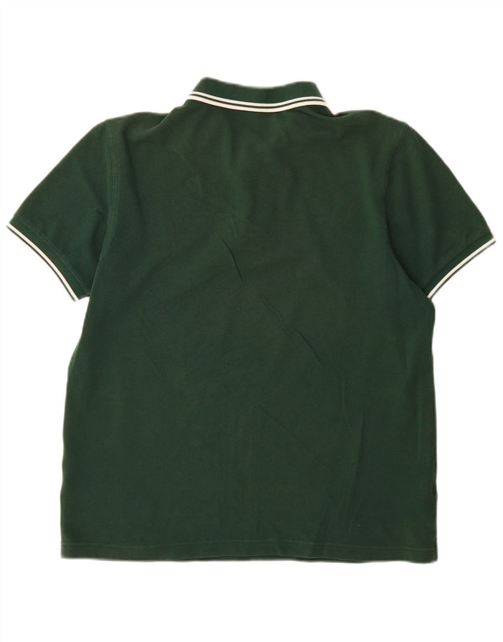 Camisa polo masculina Fred Perry algodão verde médio