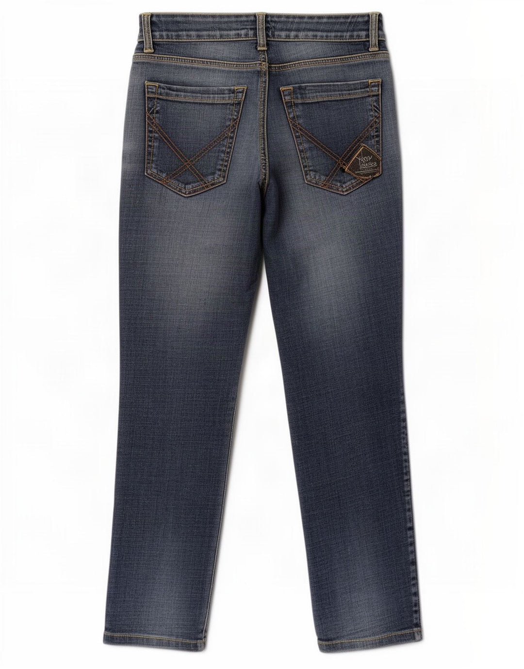 Calça jeans feminina Roy Rogers Seven Bell Slim W27 L29 azul
