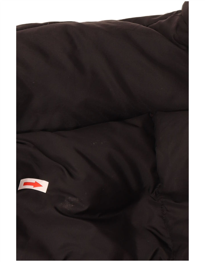 Jaqueta acolchoada masculina Le Frog UK 42 XL poliamida preta