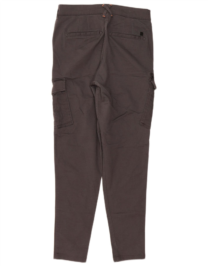 Calça cargo slim masculina JACK & JONES W30 L30 algodão cinza