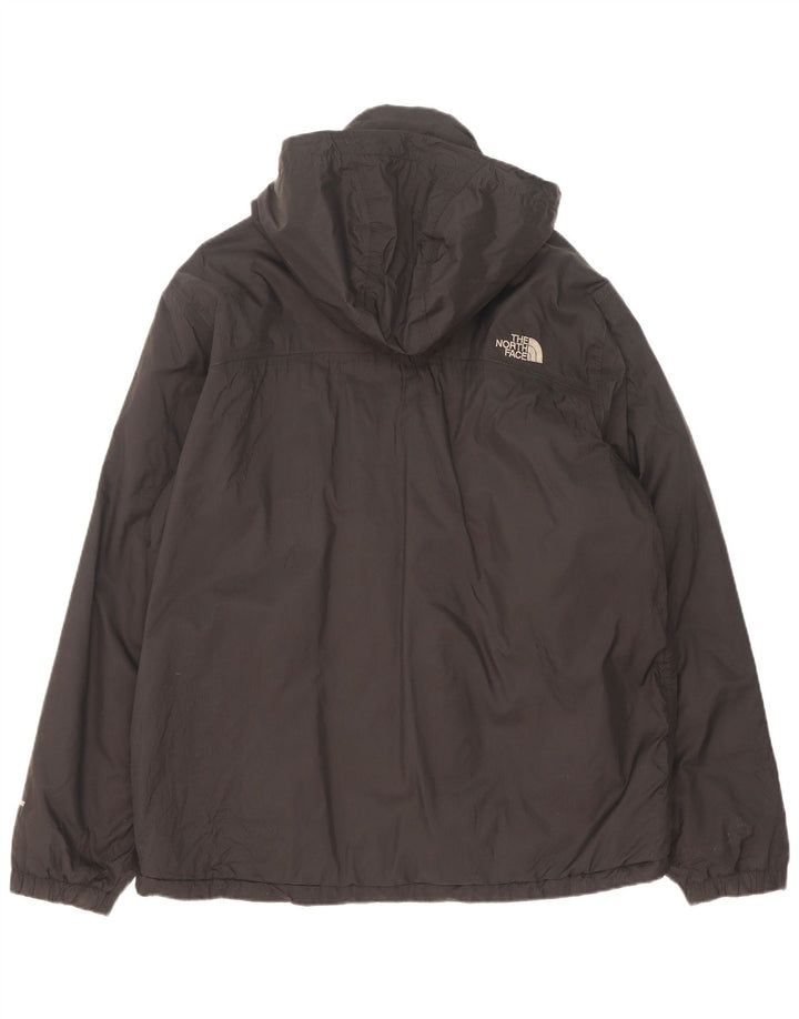 Jaqueta corta-vento masculina com capuz The North Face UK 40 grande poliamida preta