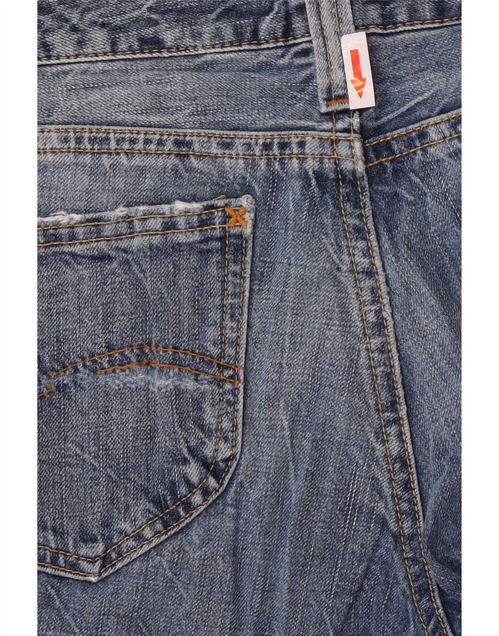Lee Womens Bootcut Jeans W31 L30 Azul Algodão