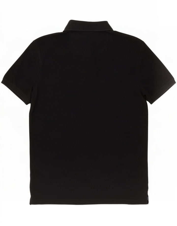 US Polo Assn. Camisa Slim Masculina Algodão Preto Médio