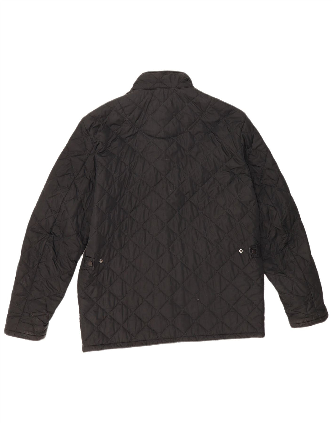 Jaqueta acolchoada masculina Barbour UK 40 grande poliéster preto