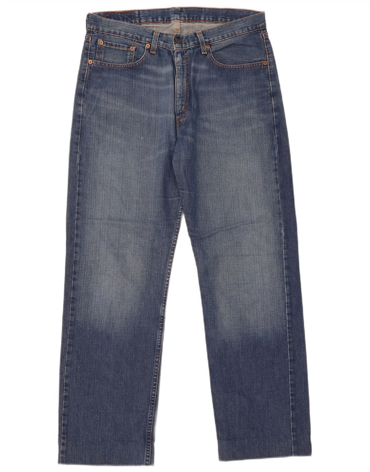 Levi's Masculino 751 Straight Jeans W34 L30 Azul Algodão