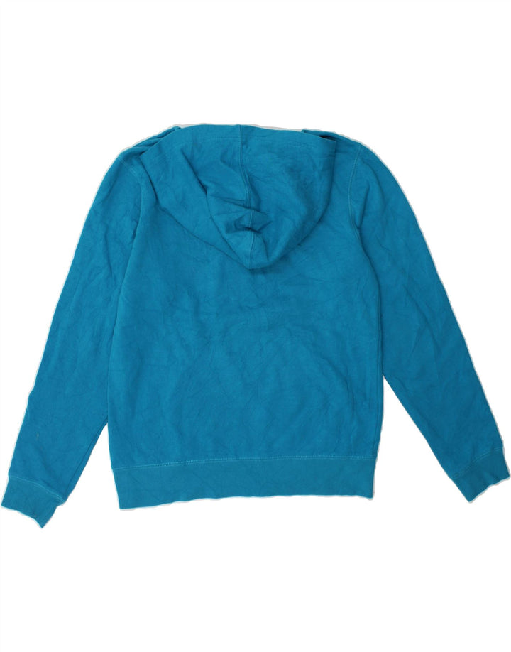 CHAMPION Womens Graphic Hoodie Jumper UK 18 XL Blue Cotton Vintage Champion and Second-Hand Champion from Messina Hembry 