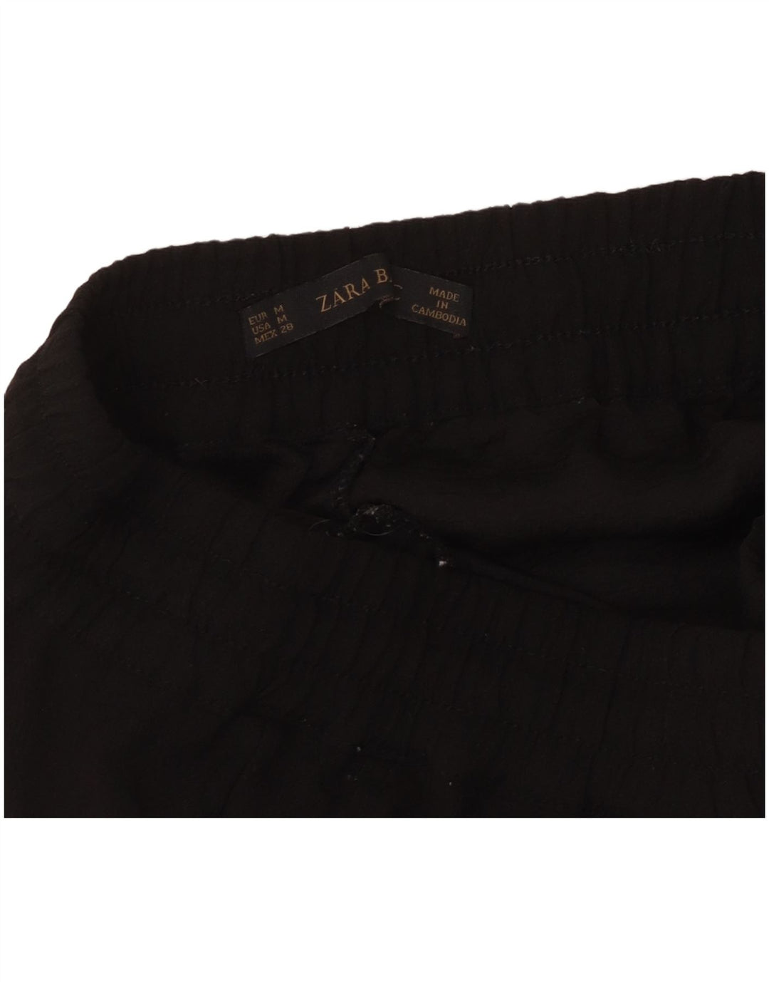 Calça Chino Cônica Feminina Zara Médio W28 L27 Preta