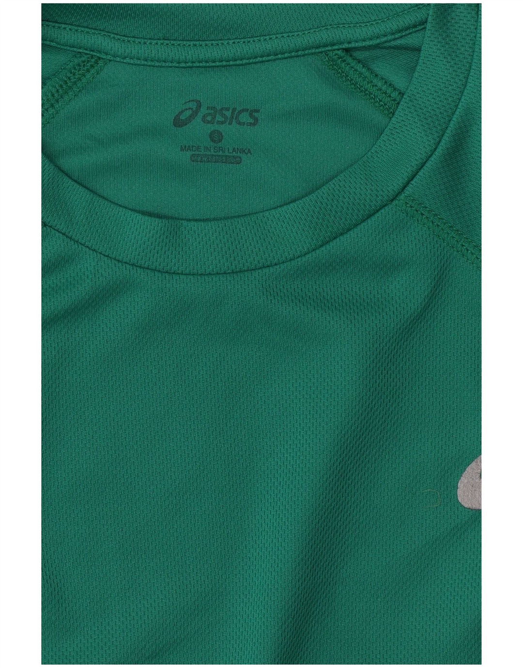 Camiseta masculina ASICS Top pequeno verde