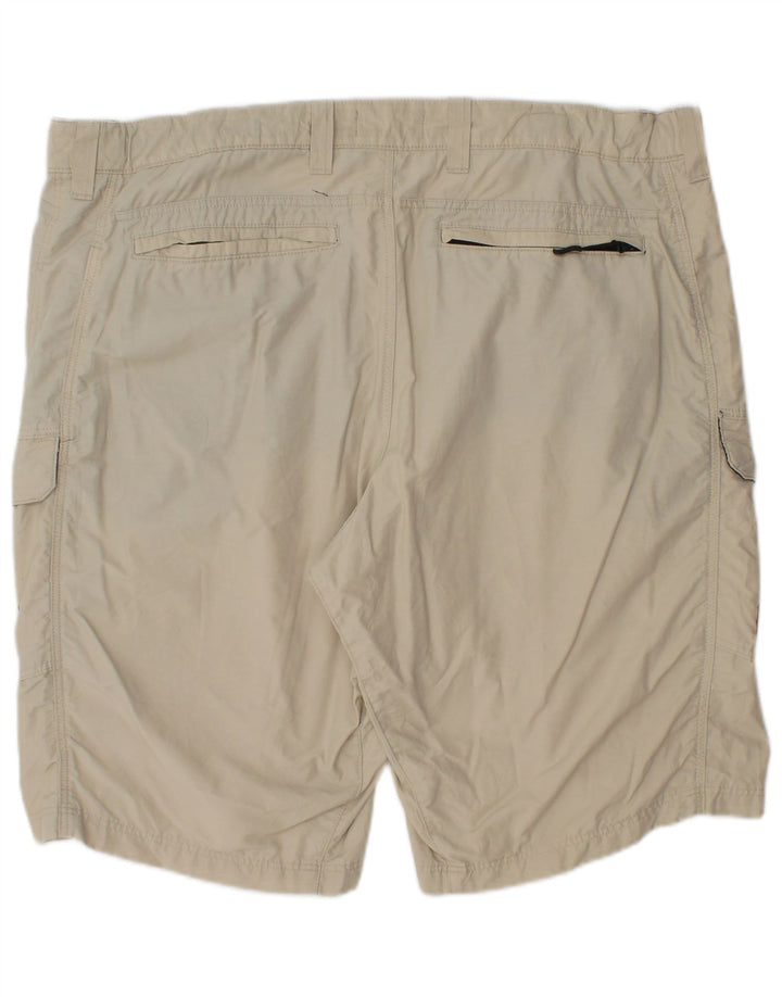 Shorts cargo masculino MARKS & SPENCER W42 2XL algodão bege