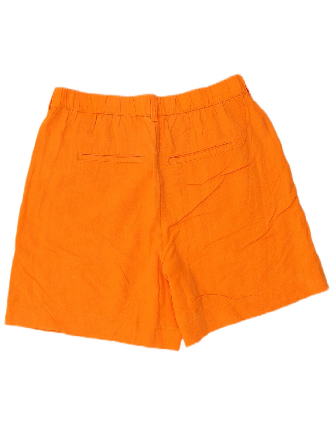 Shorts feminino Per Una Chino da MARKS & SPENCER Reino Unido 12 médio W32 laranja