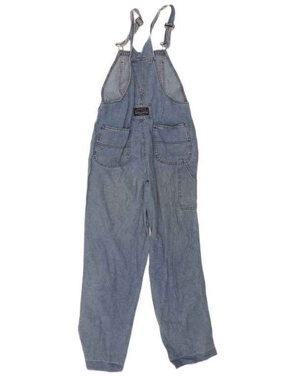 Calça Jeans Zip Feminina Cargo W36 L29 Azul