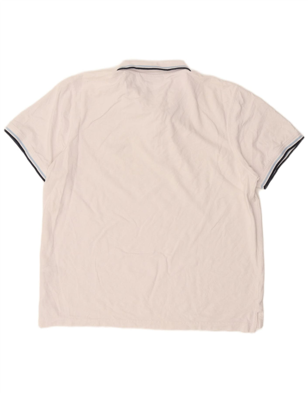 Camisa polo masculina Pierre Cardin Regular Fit grande algodão branco