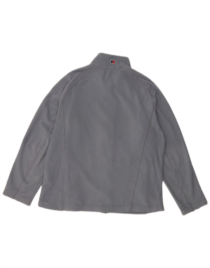 Jaqueta de lã feminina Berghaus UK 14 poliéster azul médio
