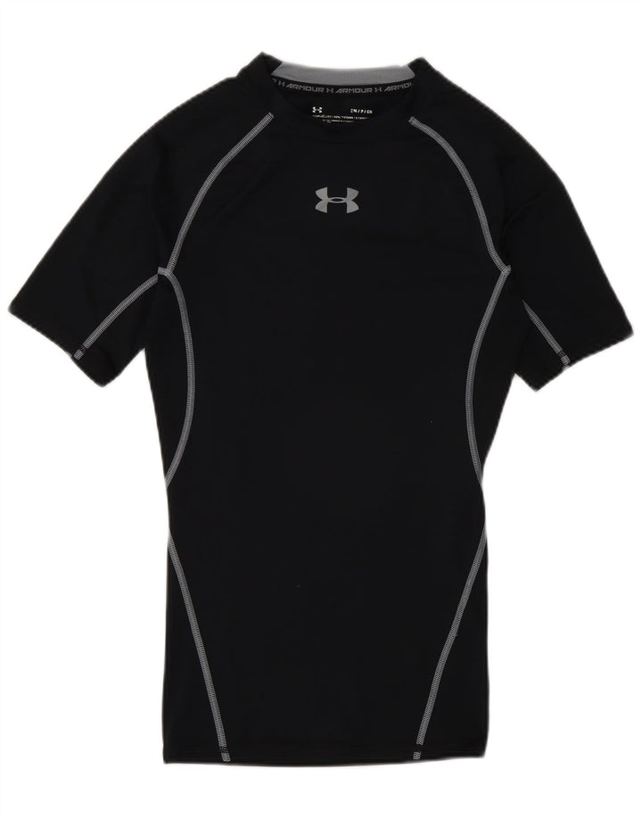 Camiseta de compressão masculina Under Armour Top Small Black Sports
