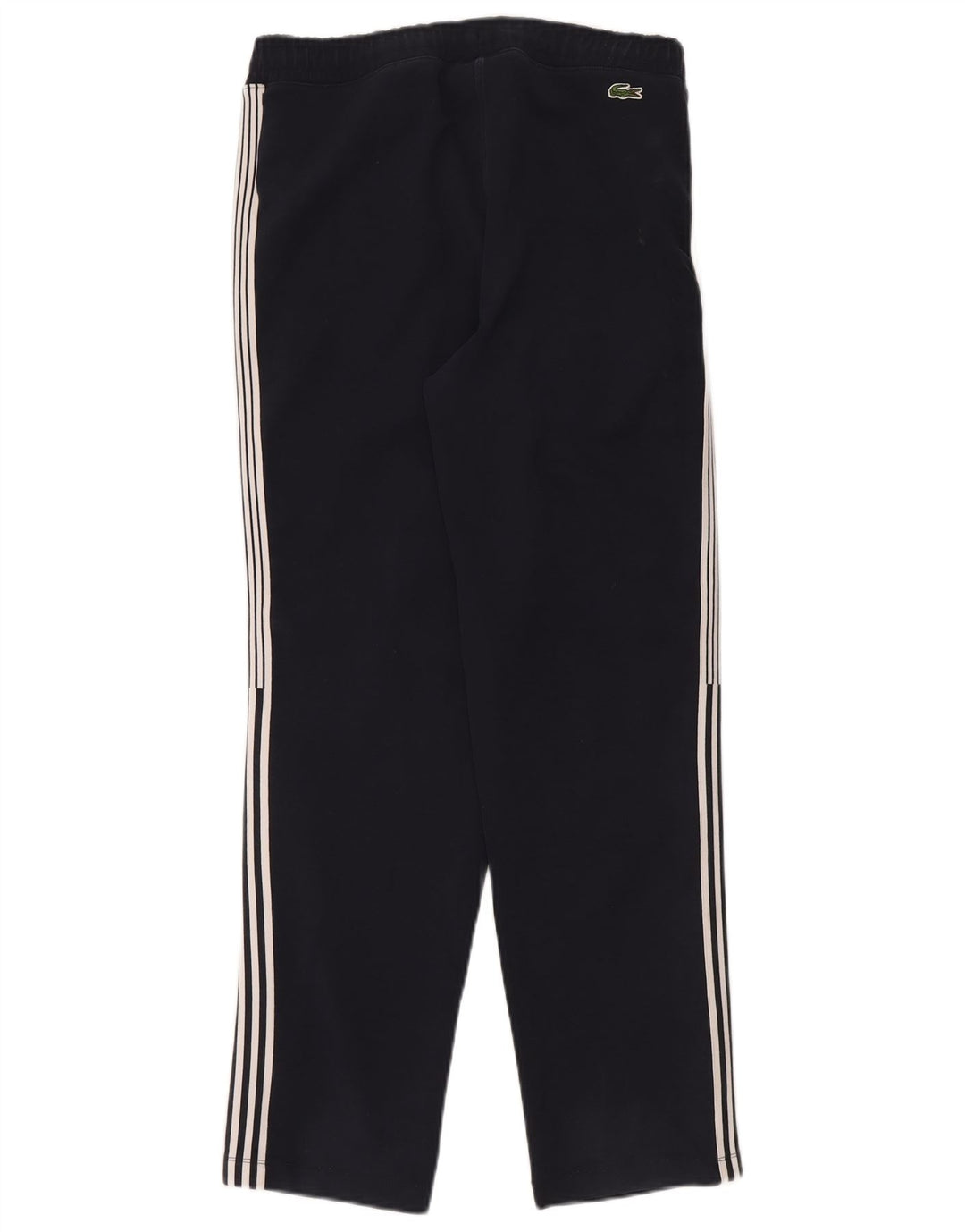 Calça de treino masculina Lacoste tamanho 3 pequeno algodão azul marinho