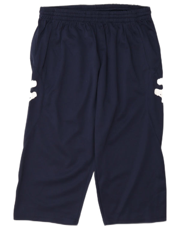 Bermuda esportiva masculina Kappa Graphic Bermuda XL azul marinho poliéster