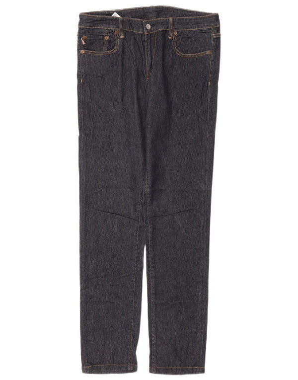 Ralph Lauren Womens Straight Jeans W32 L33 Navy Blue Cotton