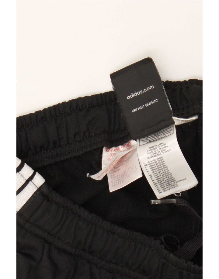 Shorts esportivos Adidas meninos 13-14 anos preto poliéster