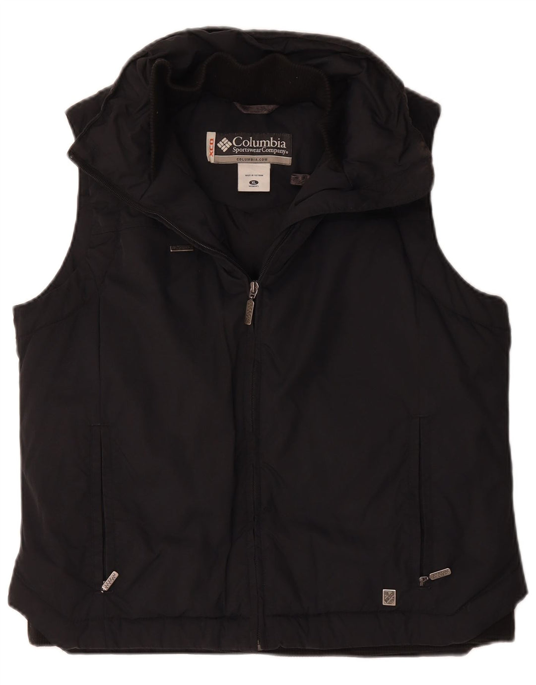 Colete feminino Columbia UK 18 XL preto poliéster