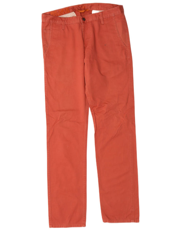 Calça Dockers Mens Alpha Slim Chino W33 L34 Algodão Rosa