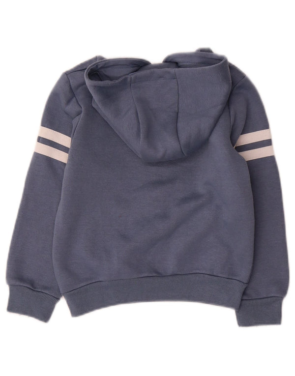 Suéter Ellesse Boys Graphic com capuz 5-6 anos azul colorblock algodão