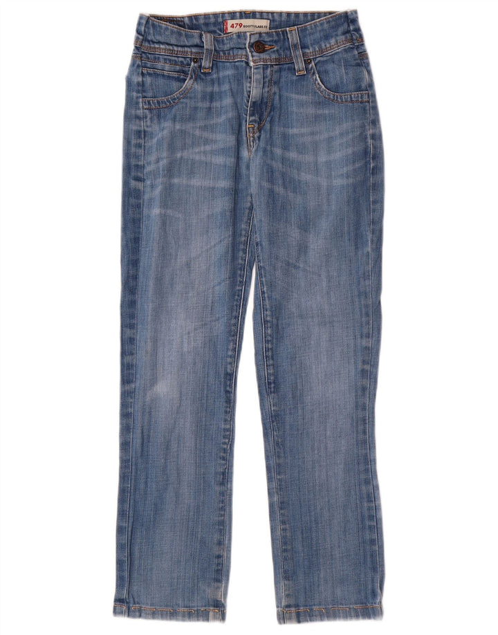 Calça jeans feminina LEVI'S 479 Booty Straight W24 L25 azul