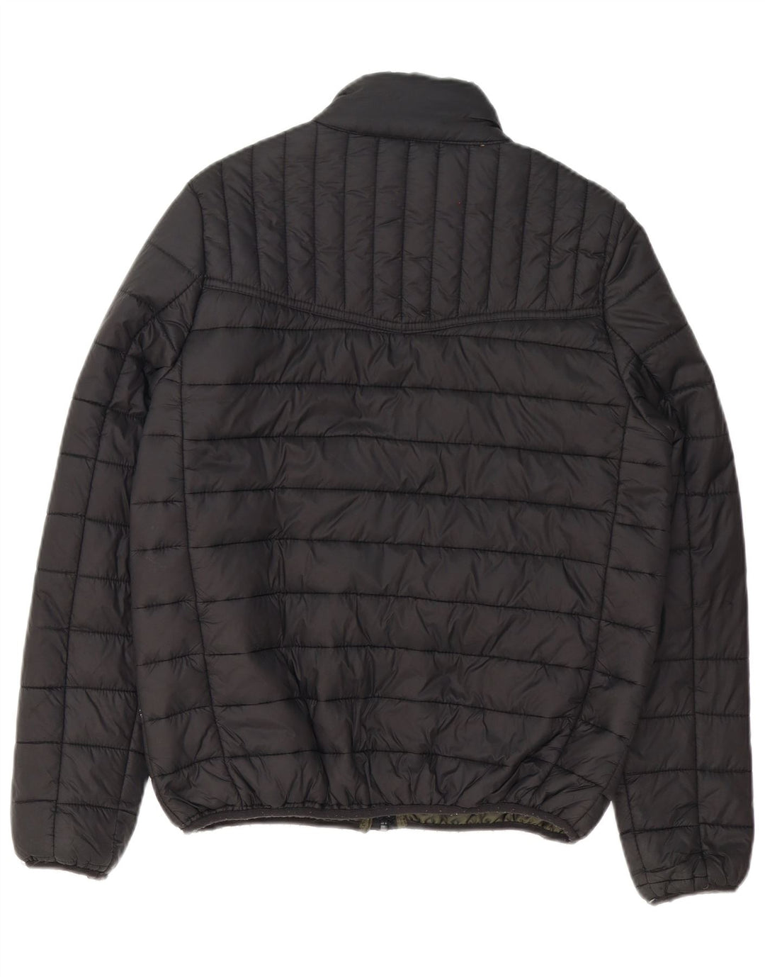 Jaqueta acolchoada masculina Urban Classics UK 36 poliéster preto pequeno