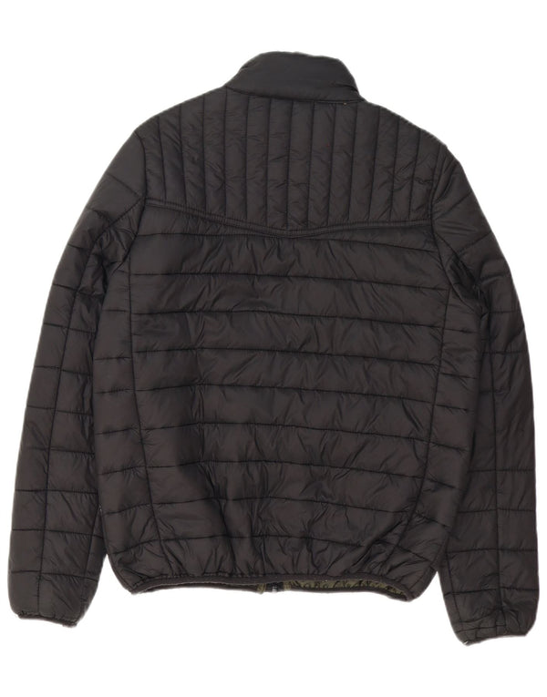 Jaqueta acolchoada masculina Urban Classics UK 36 poliéster preto pequeno
