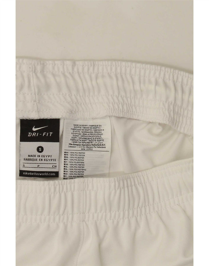 Nike Mens Dri Fit Sport Shorts Pequeno Poliéster Branco