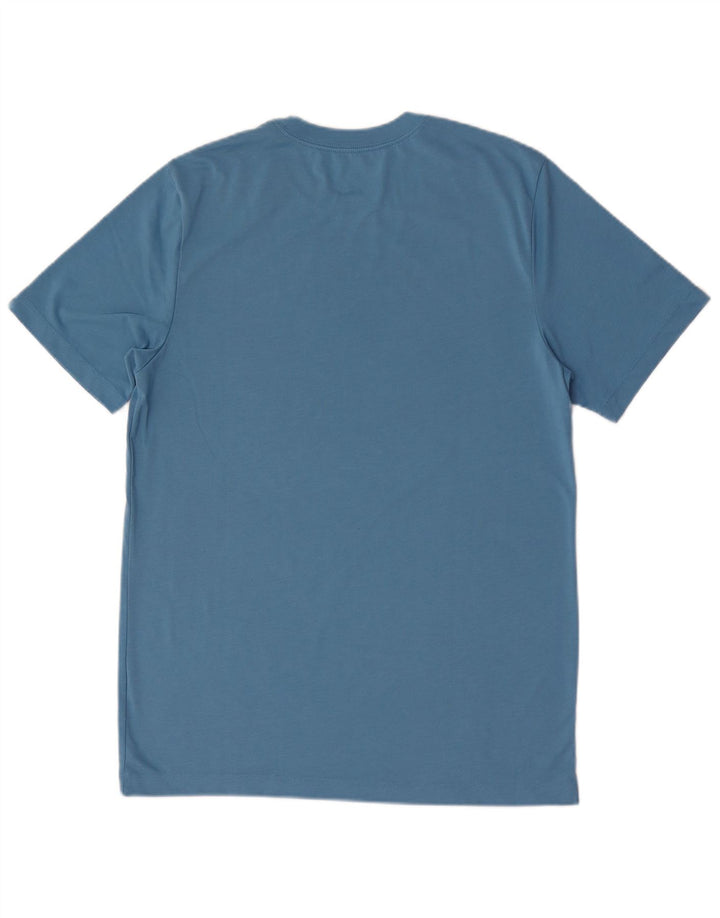 Camiseta Nike Masculina Dri Fit Graphic Top Azul Médio