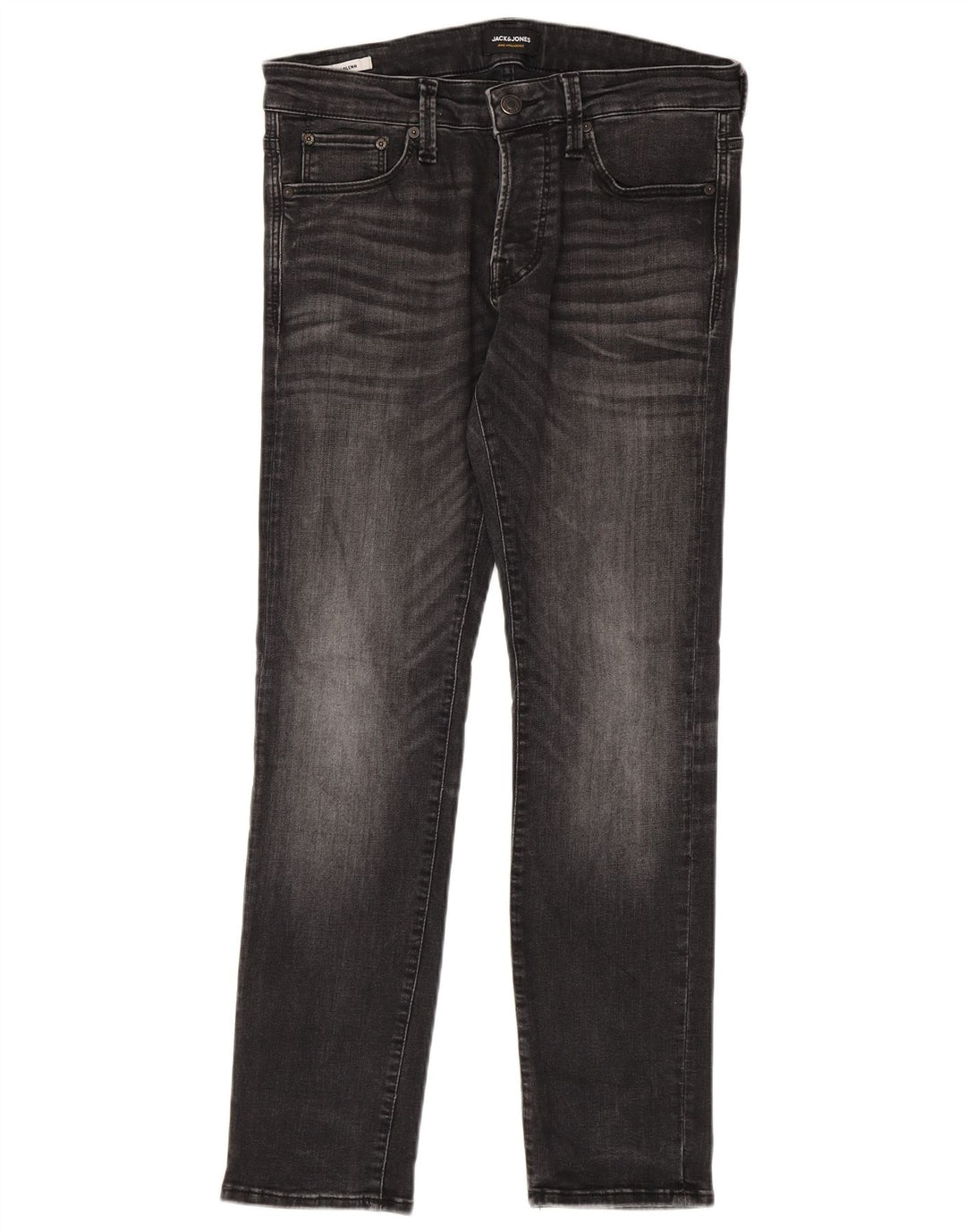 Jack & Jones Masculino GLENN Slim Jeans W31 L30 Cinza