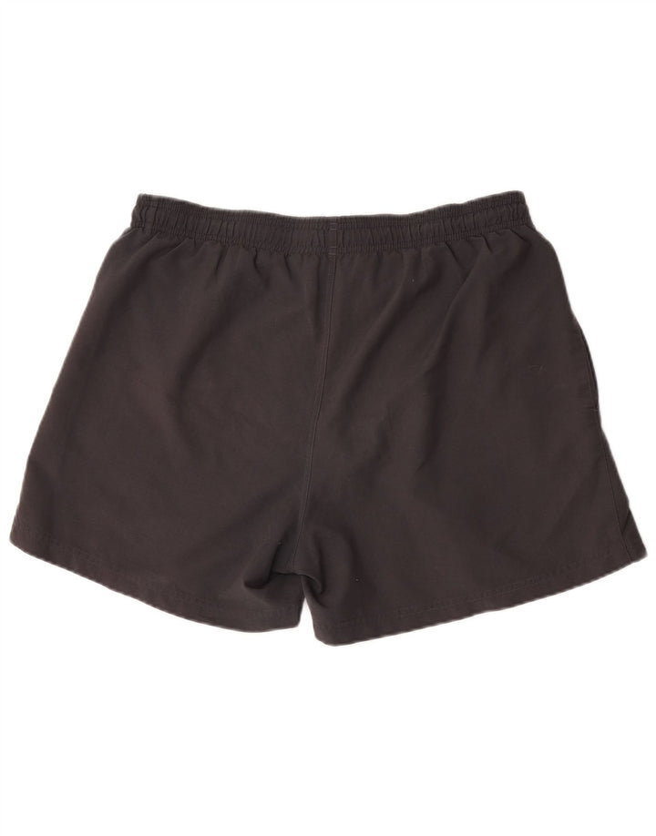 Shorts esportivos masculinos Adidas grande poliéster preto