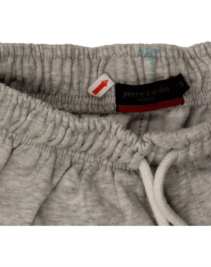 PIERRE CARDIN Mens Tracksuit Trousers Joggers 2XS  Grey Cotton Vintage Pierre Cardin and Second-Hand Pierre Cardin from Messina Hembry 