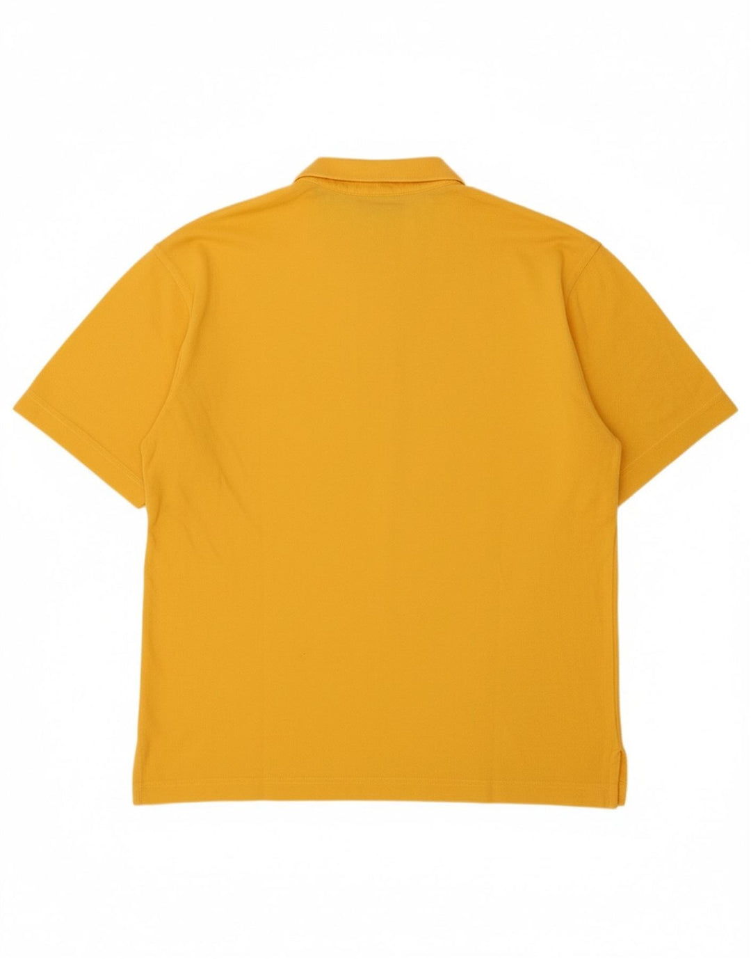 Camisa polo masculina PAUL & SHARK algodão amarelo médio