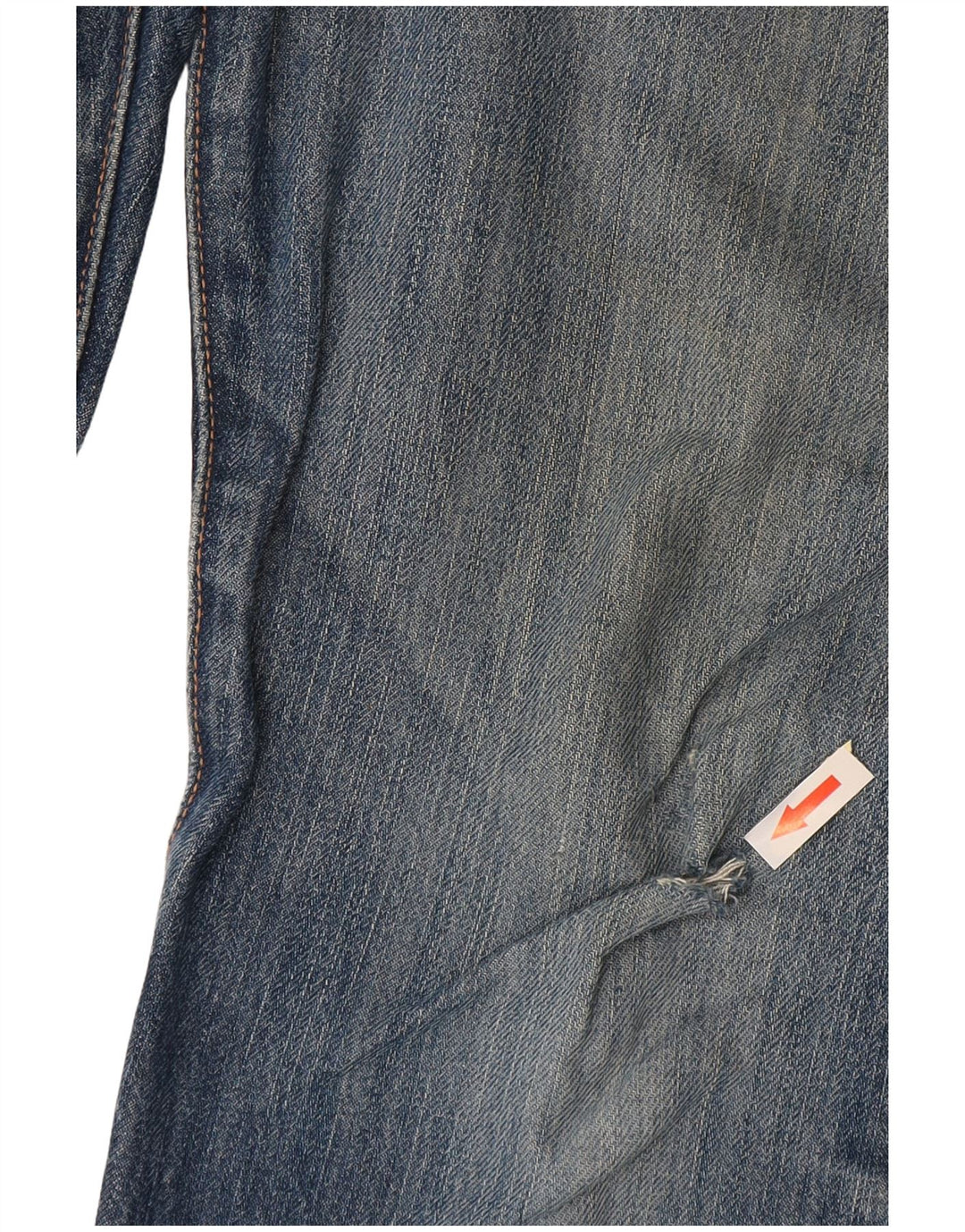 Levi's Masculino 501 Straight Jeans W32 L32 Azul Algodão