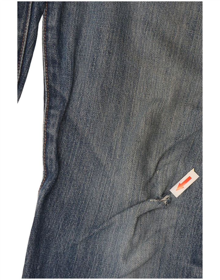 Levi's Masculino 501 Straight Jeans W32 L32 Azul Algodão