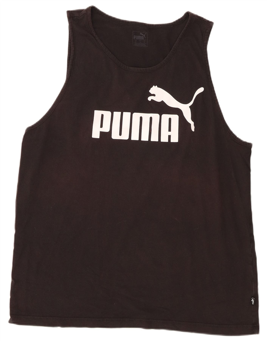 Colete gráfico masculino Puma 2XL preto