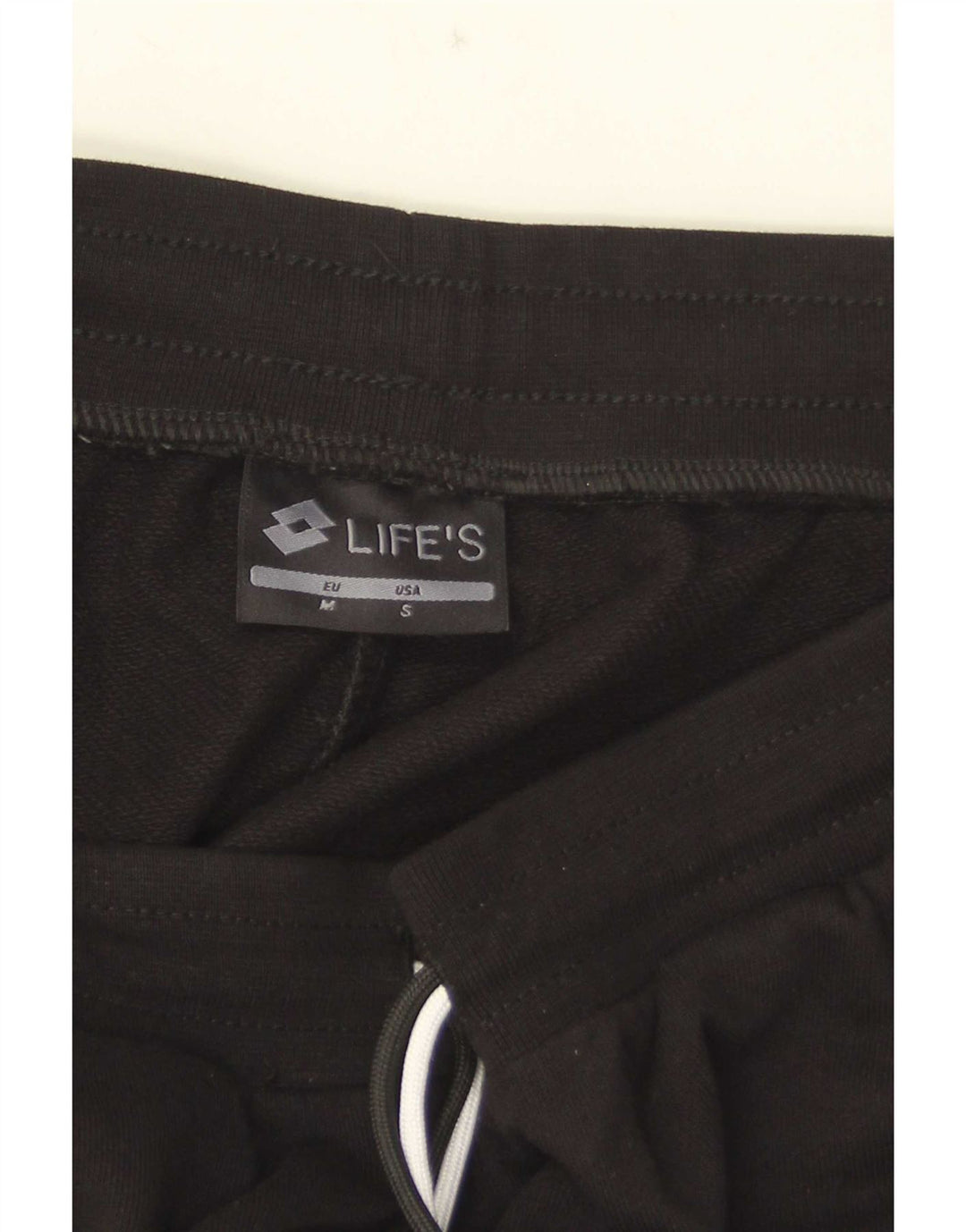 Calça de treino masculina Lotto pequena preta