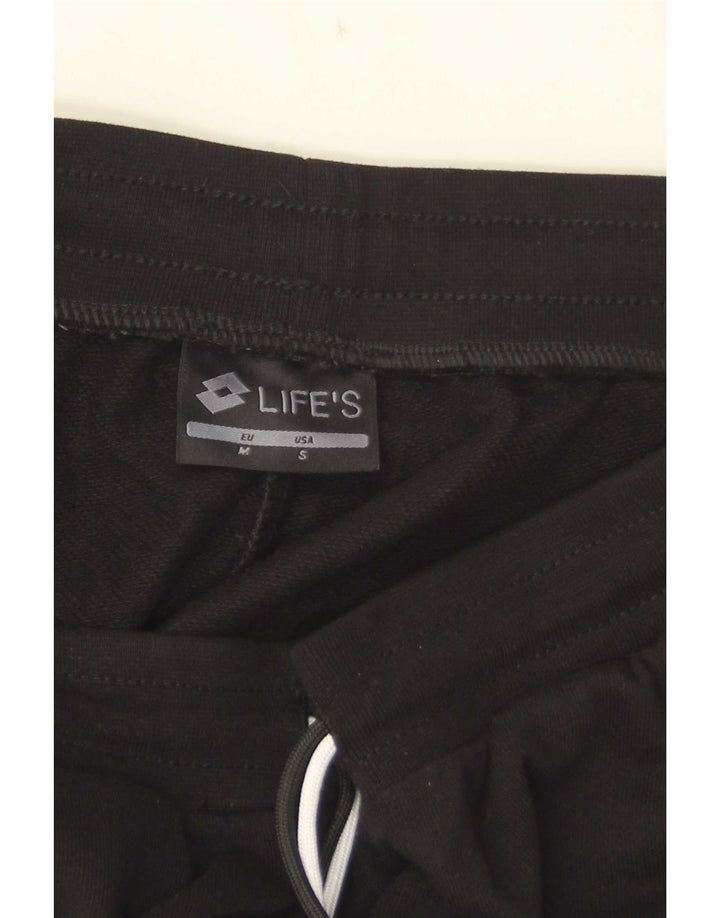 Calça de treino masculina Lotto pequena preta