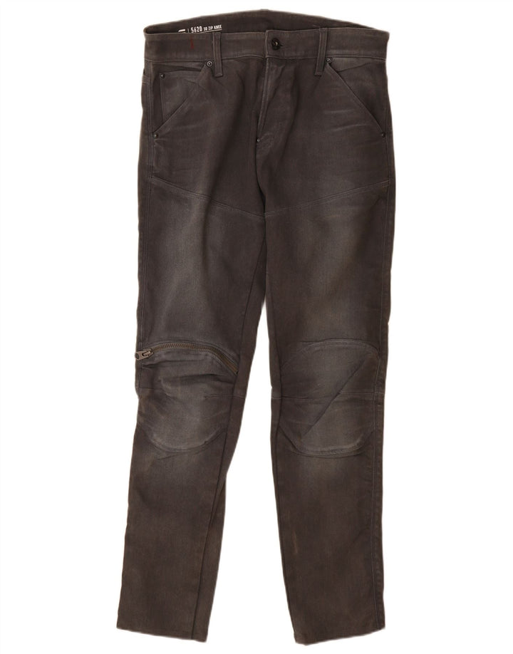 G-Star Masculino Slim Jeans W31 L32 Algodão Cinza