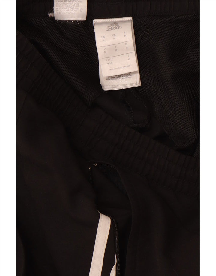 Adidas Mens Treino Calças Joggers Médio Poliéster Preto