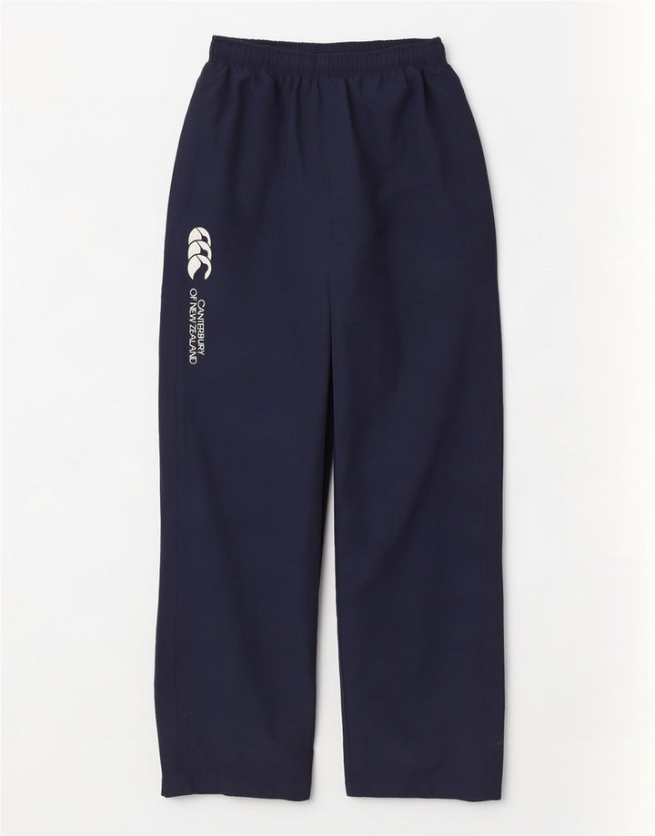 Calça de treino masculina Canterbury com estampa gráfica azul marinho médio poliéster