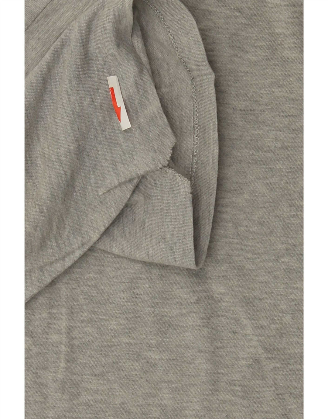 Camiseta masculina Levi's Top cinza médio algodão manchado