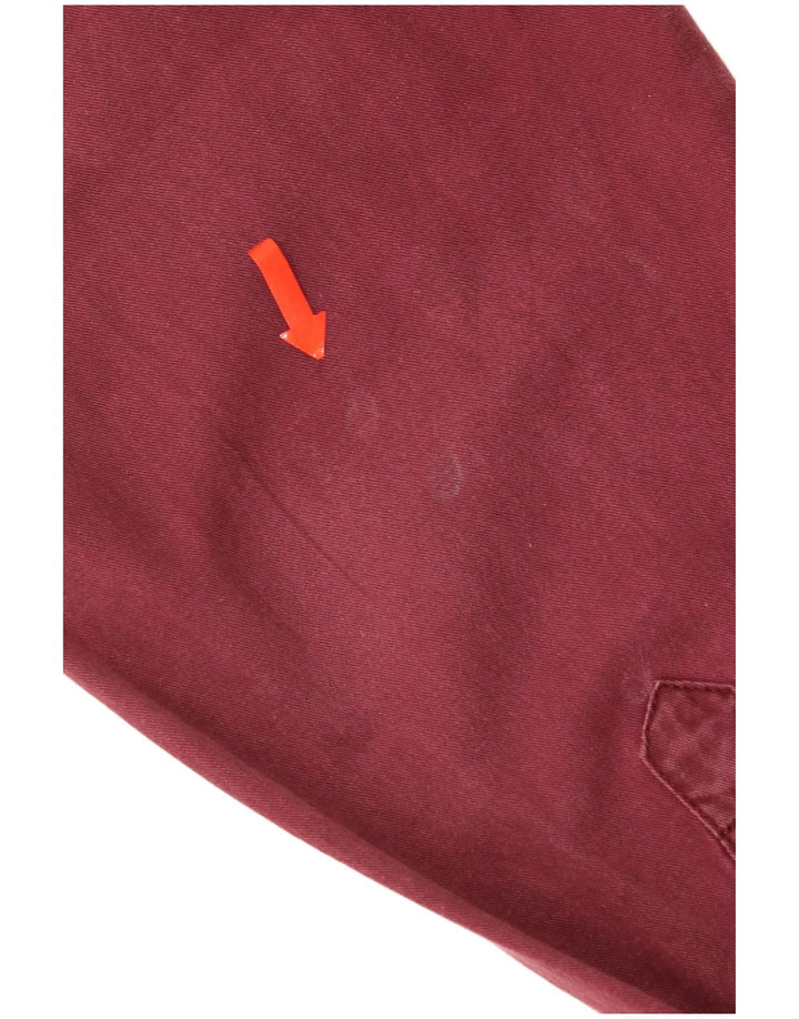 Camisa Wrangler masculina média algodão Borgonha