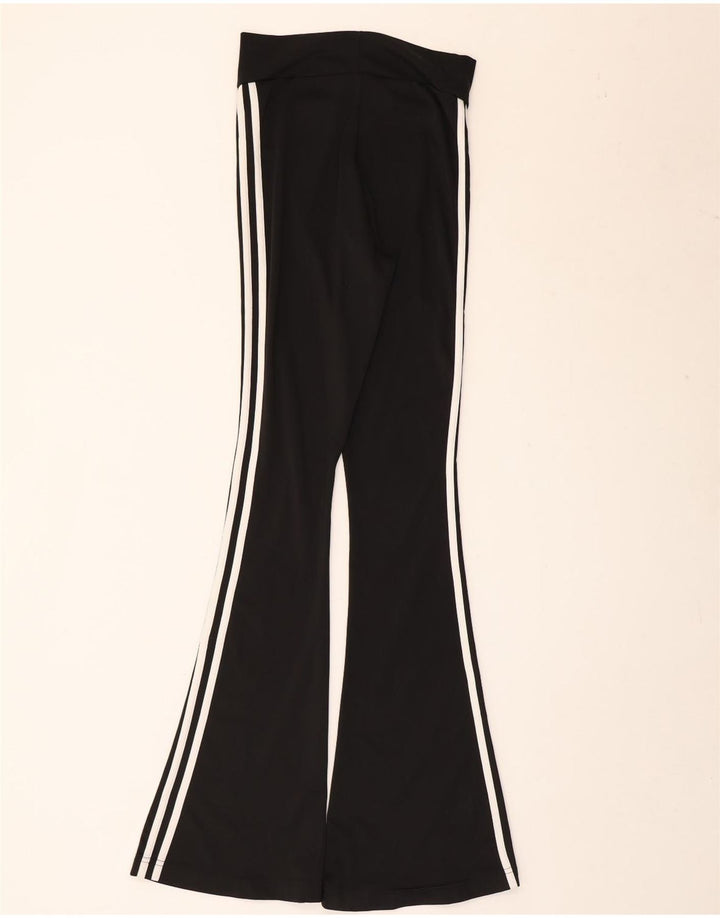 Calça Adidas Feminina Flare UK 8 Pequena Poliéster Preto